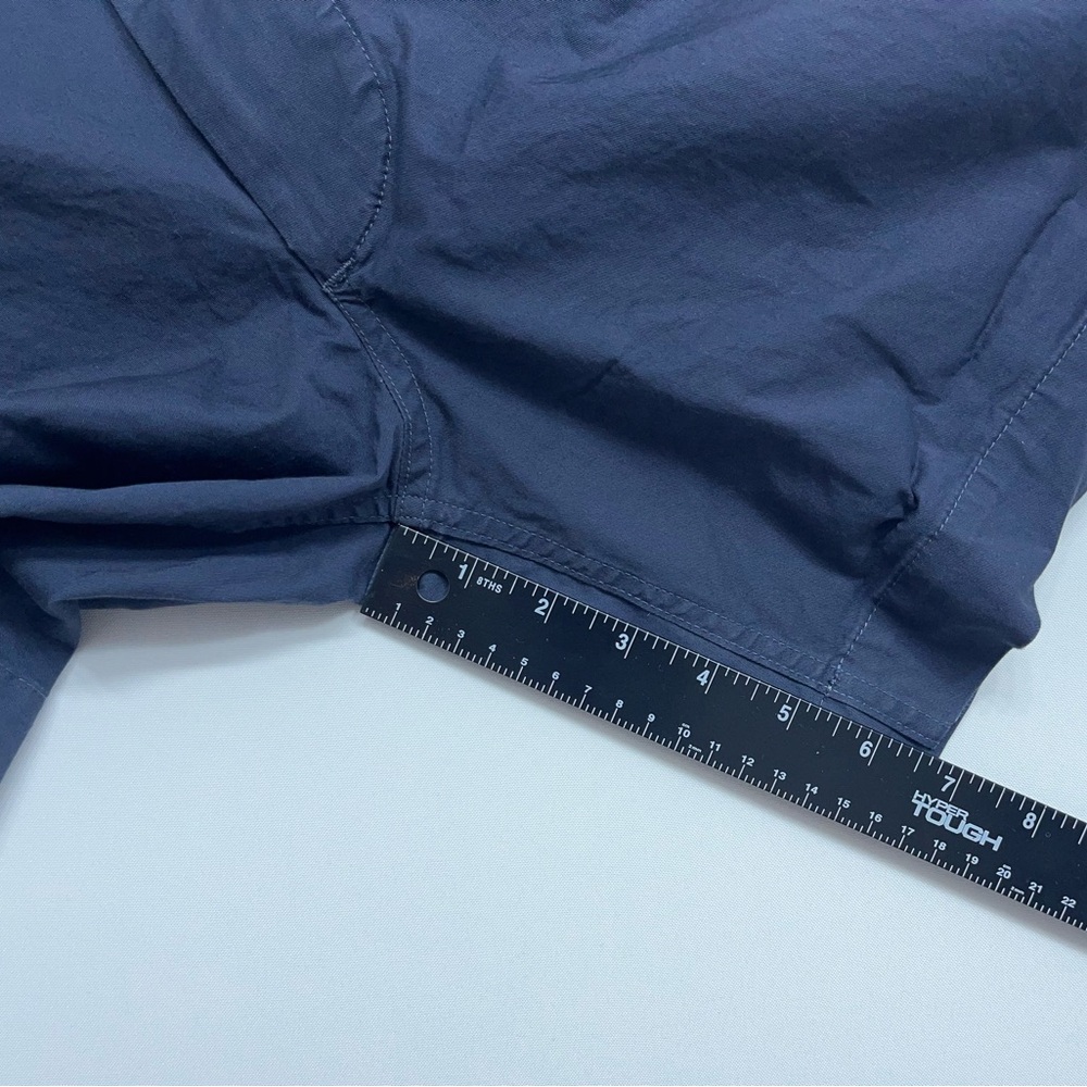 Buck Mason Deck Shorts Mens Size 30 Blue Cotton Spandex 7” Inseam Drawstring - Picture 7 of 11